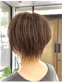 抜け感ショート