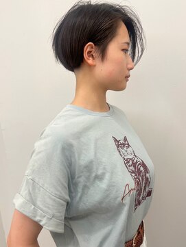 ラウンジ モリオ イケブクロ(Lounge MORIO Ikebukuro) 【morio】刈り上げ　小顔ヘア　黒髪　女子♪