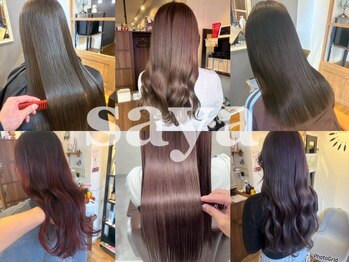 サヤ(Saya)の写真/【トレンド×似合わせ×理想】丁寧に寄り添うカウンセリングで一人ひとりに合わせたヘアスタイルをご提案☆