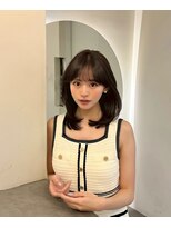 ラル 立川南口(lar)&nbsp;ミナブラウン2_黒髪小顔オリーブグレーココアベージュ