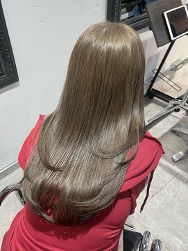 ノエル 池袋店(noel) 【noel】manami×ブリーチなしオリーブベージュ