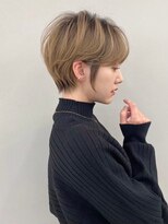 ロンドソレイユ 池袋(Lond soleil)&nbsp;マロンベージュ/ショート/前髪/レイヤー/髪質改善/縮毛矯正/池袋