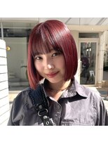 ミーム 原宿 表参道(meme)&nbsp;ダブルカラー/ハイトーンカラー/ケアブリーチ/インナーカラー