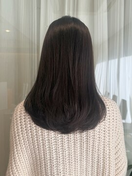 アミリアバイザザ(amiliea by ZA/ZA) ナチュラルレイヤー×暗めグレージュ