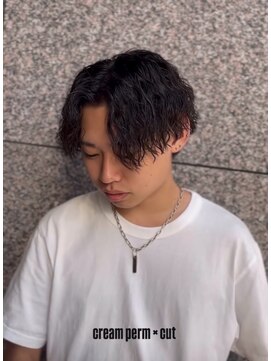 ラフ 日立(raf.) ツイストスパイラル メンズパーマ