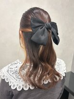 ヴィヒタ 川越 本川越(VIHTA.) お出かけ前ヘアセットハーフアップアレンジ川越本川越
