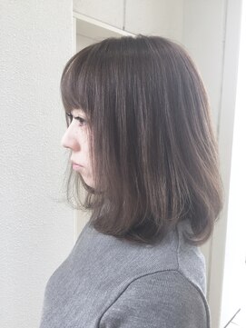 ヘアーデザイン シュシュ(hair design Chou Chou by Yone) ☆chouchou☆こなれ感のある3Dアッシュカラー×小顔ボブ♪