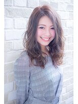 エルサフィロ キタハマ(el zafiro kitahama) 【el zafiro kitahama】ナチュラル ウェーブ セミディ