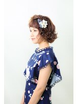 ソーホー ニューヨーク シズオカ(SOHO newyork SHIZUOKA) 編み込みショートアレンジ