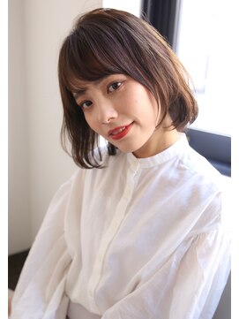 アフロートpd+ KOBE(AFLOATpd+) 【神戸三宮】ナチュラルワンカールボブ