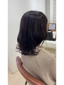 エイミー バイ ハセ(Aimee by HASE) 外ハネセミウェットウェーブ