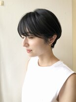 ラボヌールヘアーレーヴ 池袋店(La Bonheur hair reve)&nbsp;小顔ショート×黒髪