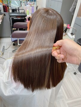 美容室 ケン(KEN) ≪40代≫ナチュラルなツヤカラーで潤う