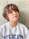 カーリーマッシュショート
