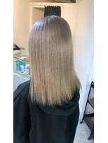 ラフ 難波店(LAFF)&nbsp;#黒髪#ボブルフ#ネビージュ#小顔#ワンレン