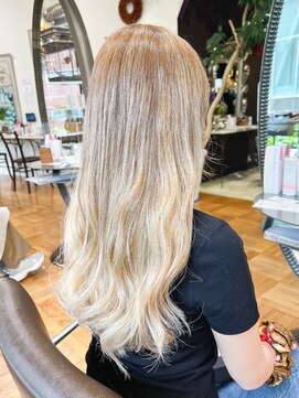 オブヘアーギンザ(Of HAIR GINZA) バレイヤージュグラデーションカラー