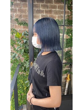 アルボス(arbos) ボブ×ブルー◎20代30代40代