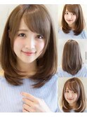 小顔効果抜群★サイドバング★大人可愛いレイヤーカット★京佳