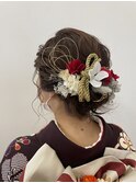 和装セレモニーヘア
