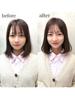 ミラリー トウキョウ(Mirareee Tokyo)&nbsp;20代30代40代◎栗色波巻きミルクチョコレート艶感エギョモリ