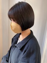 ポーチバイハニー オモテサンドウ(PORCH by HONEY omotesando)&nbsp;大人可愛い20代30代40代コンパクトショートボブ×シアーグレー