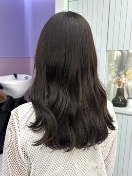 ガーランド(Girland) 【girland】チョコレート 韓国風/レイヤーカット