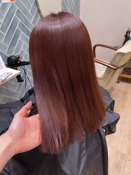 タミー 武蔵小杉(TAMMY) ピンクブラウン 髪質改善