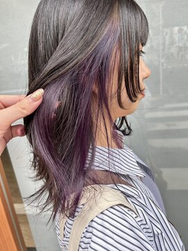 ハグ ヨコハマ(HUG yokohama) purple inner color