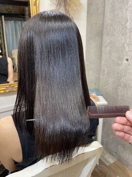 カシュカシュ(cache cache) 酸性ストレート　縮毛矯正　用賀