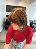 #JUN 乾かすだけでまとまる大人ボブ☆