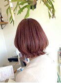 レイヤーボブブリーチダブルカラー