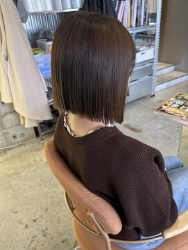 ユイマァル 岡山店(YUIMARL) 切りっぱなしボブ