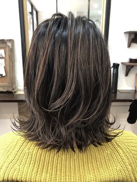 ジブドオブジェ(Jib d'obj) 八尾/ハイライト/髪質改善/酸性ストレート/バレイヤージュ