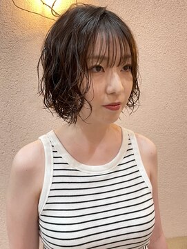 トリコ 柏(tricot) 大人可愛い/似合わせパーマ/パーマボブ/ニュアンスパーマ