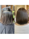 mellow hairのストレート