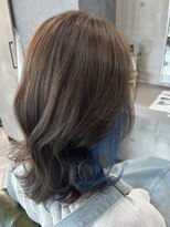 フレスコ 鎌ヶ谷大仏店 インナーカラー × ブルー