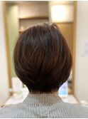 30代40代50代/大人ショート/艶髪スタイル/簡単スタイリング