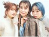 ￥5,280【学割U24】フルカラー＋クイックTR【暗染め・黒染め対応】