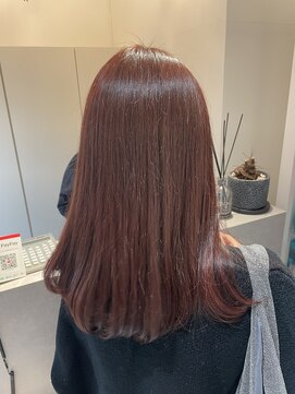 アヴァンスアンス 広島袋町店(AVANCE.ens) ピンクブラウンカラー