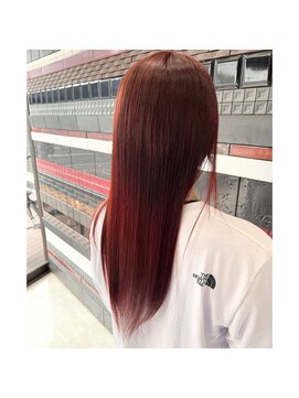 デザインサロンリア(design salon Lia) 前髪/アンブレラカラー/こなれミディ/イメチェン/ウェーブパーマ