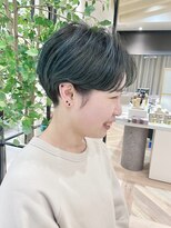 ヨール(YOL)&nbsp;【YOL ヨール 名古屋】マッシュショート×シアーブルー