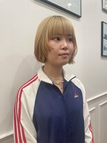 サラビューティーサイト 九大学研都市店(SARA Beauty Sight)&nbsp;ボブレイヤー/顔まわりレイヤー/レイヤーカット/顔まわりカット