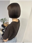 オリーブグレージュ/ミニボブ