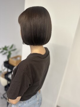 ノウハウ キョウト(KNOWHOW kyoto) オリーブグレージュ/ミニボブ