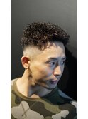 フェードパーマスタイル