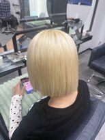 イブヘアー(eve hair)&nbsp;♪抜きっぱなし/ブロンド/ボブ