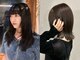 ベースヘアー(BASE hair)の写真/*女性ST多数*顔周りレイヤーで叶える小顔見せ◇韓国風ヘア×前髪と自然に繋げるカットで、結んでも可愛い♪