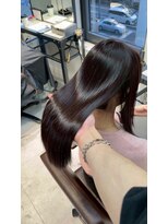 シェノン 梅田(CHAINON) 梅田/着物ヘア/大人ガーリー/ダークアッシュ/似合わせカット