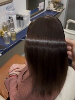 ミレヘアー 越谷(Mire hair) うねり・広がりが気になる方/乾かしただけbefore→after