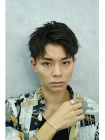 トラスト ザ バーバー 東京駅八重洲店(TRUST the Barber) アップバングショート/ツーブロックスタイル